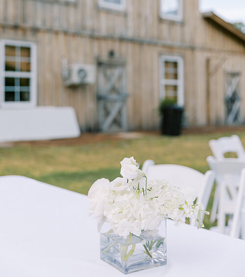 wedding floral table decoration